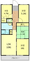 メゾングッチ 4LDKの間取り