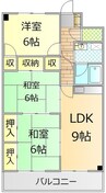 フィオーレ御殿場 3LDKの間取り