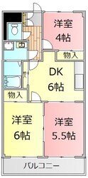 ロイヤルカサブランカの間取図