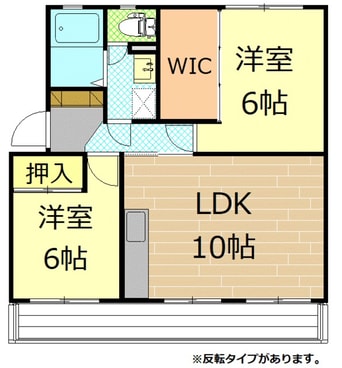 間取図 御殿場線（静岡県内）/富士岡駅 徒歩18分 4階 築35年