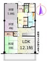 御殿場線（静岡県内）/御殿場駅 バス:7分:停歩15分 3階 築19年 3LDKの間取り