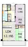 御殿場線（静岡県内）/御殿場駅 バス:7分:停歩15分 3階 築20年 3LDKの間取り