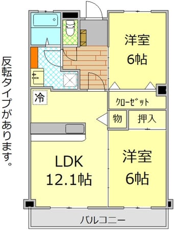 間取図 ヴィラＳ＆Ｔ