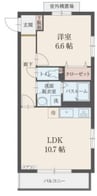 御殿場線（静岡県内）/御殿場駅 バス:5分:停歩2分 4階 築15年 1LDKの間取り