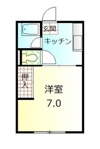 間取図 御殿場線（静岡県内）/御殿場駅 バス14分さくら道通り下車:停歩1分 1階 築34年