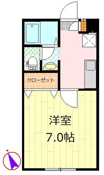 間取図 ウイング湯沢