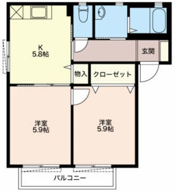 間取図 アルストロメリア