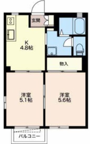 間取図 御殿場線（静岡県内）/御殿場駅 バス8分御殿場高校前下車:停歩3分 2階 築27年