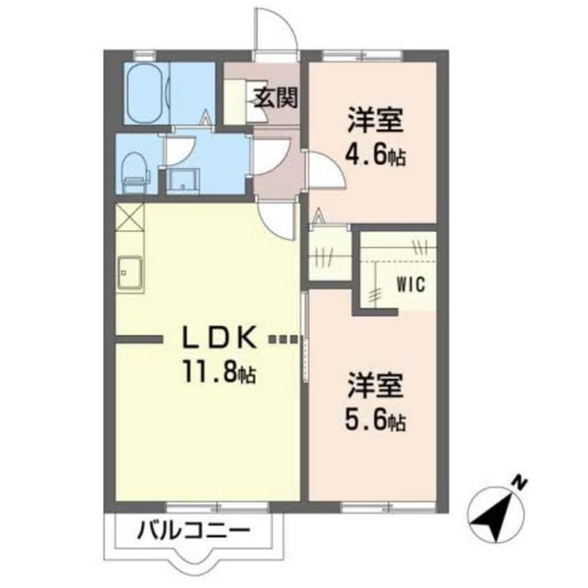 間取図 フレグランスサンライズ