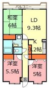 御殿場線（静岡県内）/御殿場駅 徒歩22分 5階 築24年 3LDKの間取り