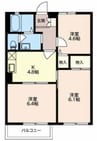 御殿場線（静岡県内）/御殿場駅 バス:8分:停歩9分 2階 築24年 3Kの間取り
