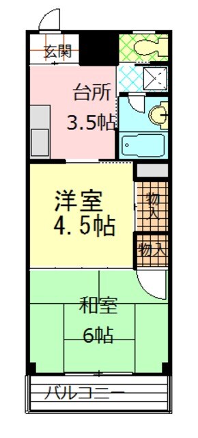 間取り図 第一堂丸ハイツ