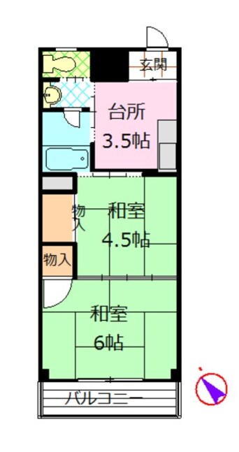 間取図 第一堂丸ハイツ