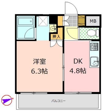 間取図 ヴァンクレール