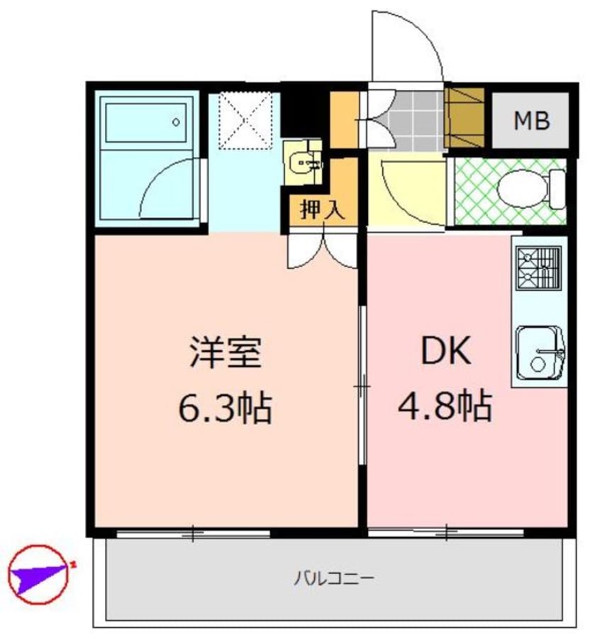 間取図 ヴァンクレール