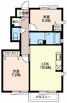 御殿場線（静岡県内）/御殿場駅 バス:4分:停歩4分 1階 築11年 2LDKの間取り