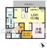 御殿場線（静岡県内）/御殿場駅 徒歩20分 2階 築4年 1LDKの間取り