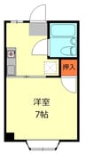 御殿場線（静岡県内）/御殿場駅 バス:10分:停歩5分 1階 築35年 1Kの間取り