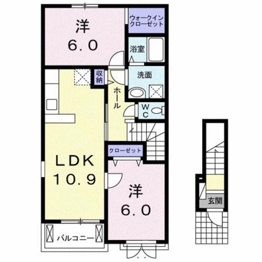 間取図 エアリーガーデン