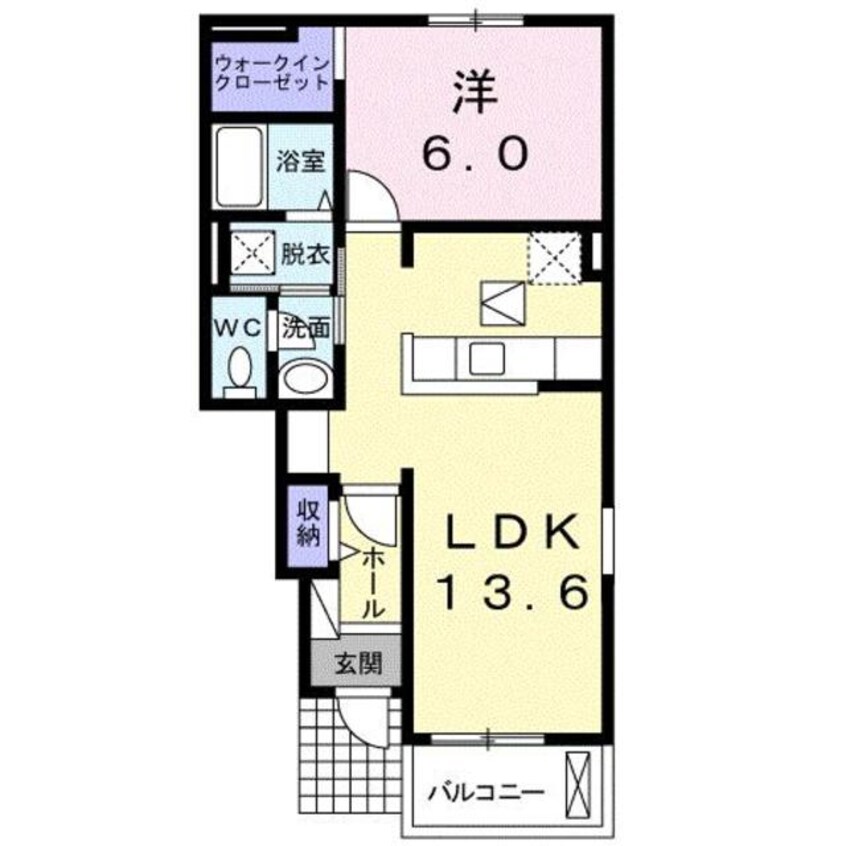 間取図 リバーガーデン