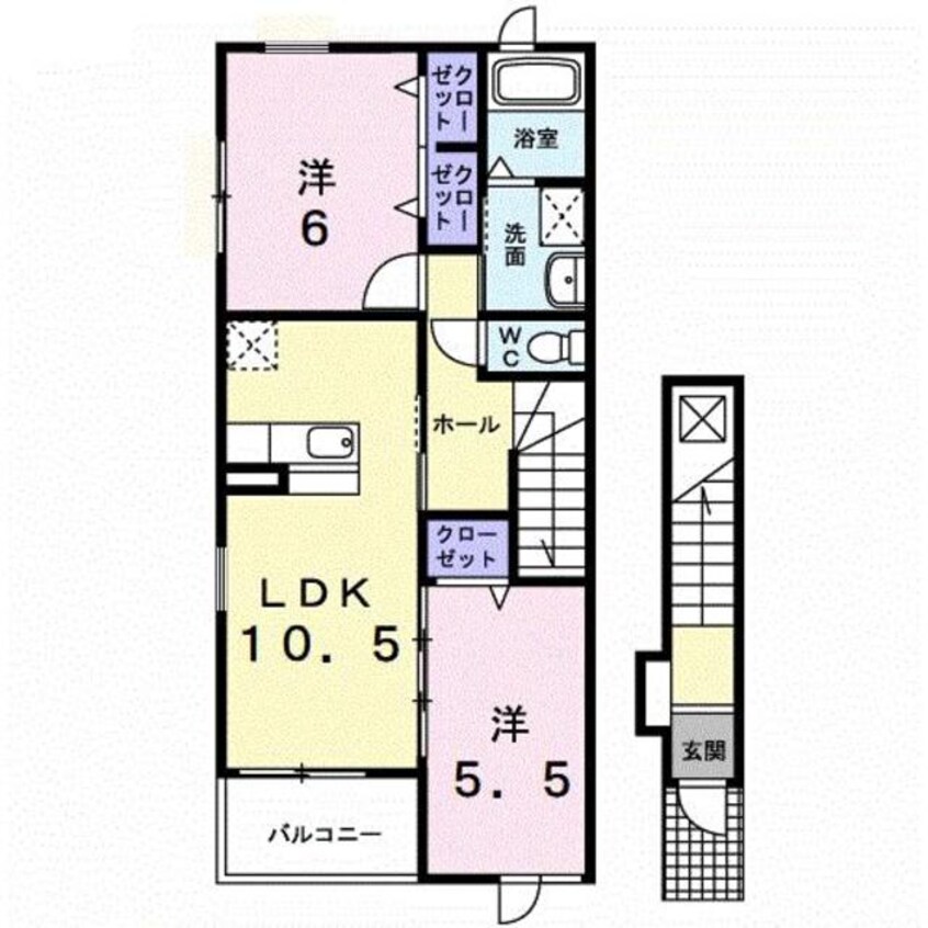 間取図 コンフォルターブル