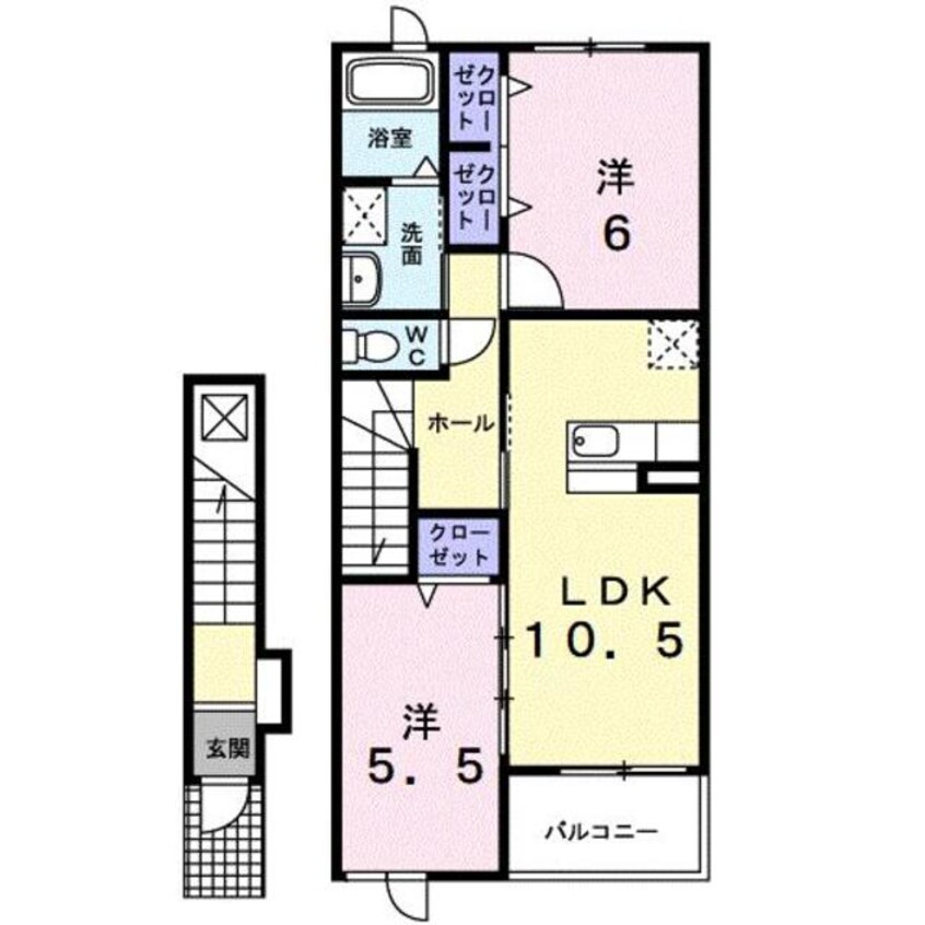 間取図 コンフォルターブル