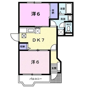 間取図 フロンティア宮ノ下