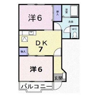 間取図 フロンティア宮ノ下