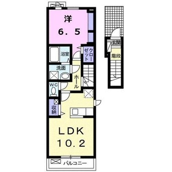 間取図 グランディールＫ．ＫⅢ