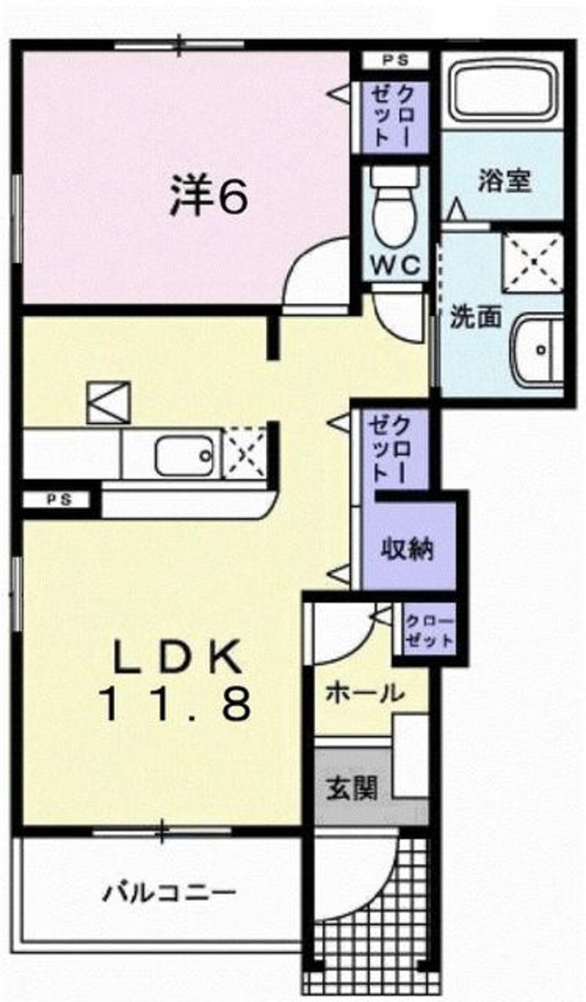 間取図 ロイヤルコート