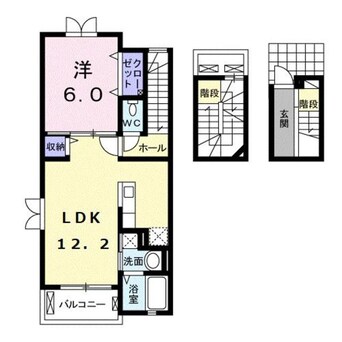 間取図 ヤハタフジ