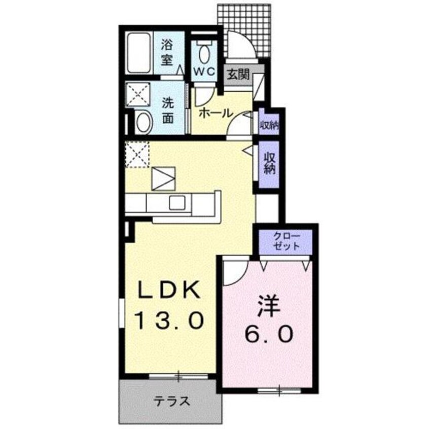 間取図 レーゲンボーグ　Ｂ棟