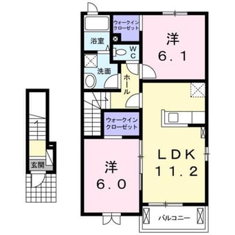 間取図 御殿場線（静岡県内）/御殿場駅 徒歩18分 2階 築9年