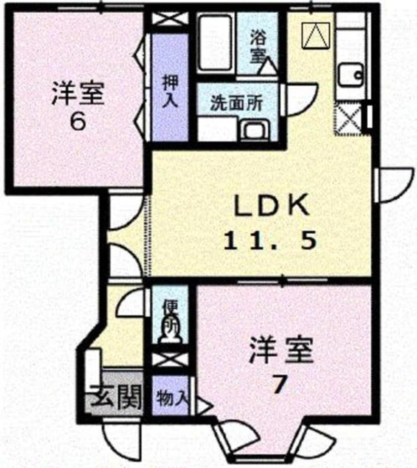 間取図 キークレスト