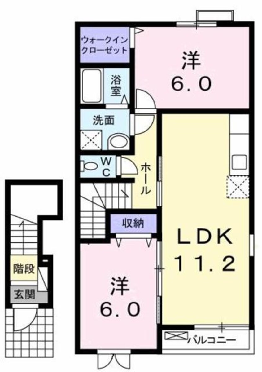 間取図 セイバリーレジデンス