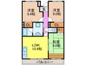 コンフォール・ヴィラの間取図