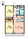 東海道本線/富士駅 徒歩33分 1階 築17年 2LDKの間取り