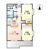 東海道本線/富士駅 徒歩23分 1階 築21年 2LDKの間取り