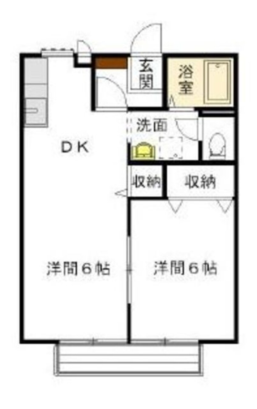 間取図 東海道新幹線（東海）/新富士駅 徒歩24分 1階 築16年