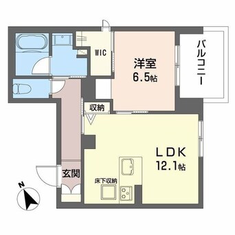 間取図 御殿場線（静岡県内）/御殿場駅 バス5分丸太橋下車:停歩6分 1階 1年未満