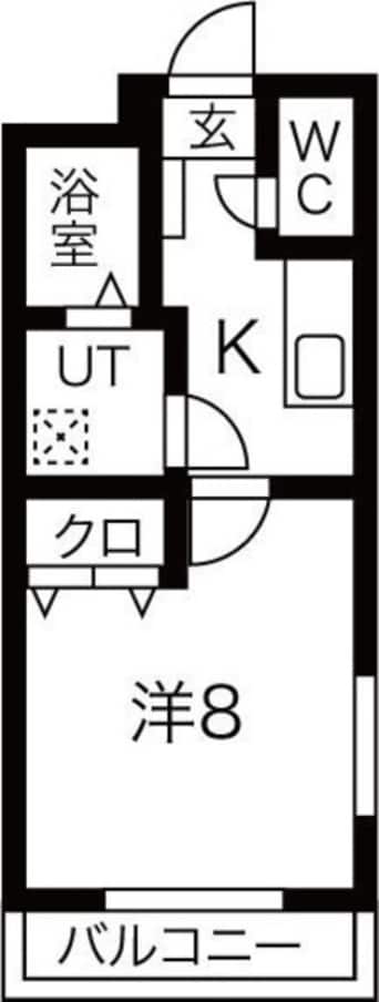 間取図 東海道本線/沼津駅 徒歩22分 1階 築14年