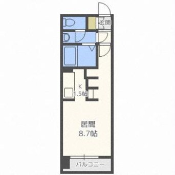 間取図 グレイスコート北１８条