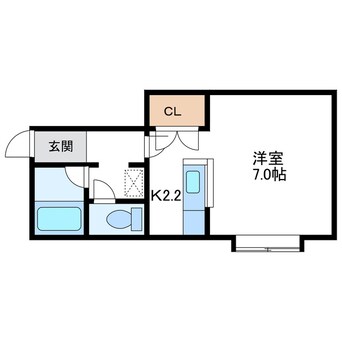 間取図 ノースアベニュー192