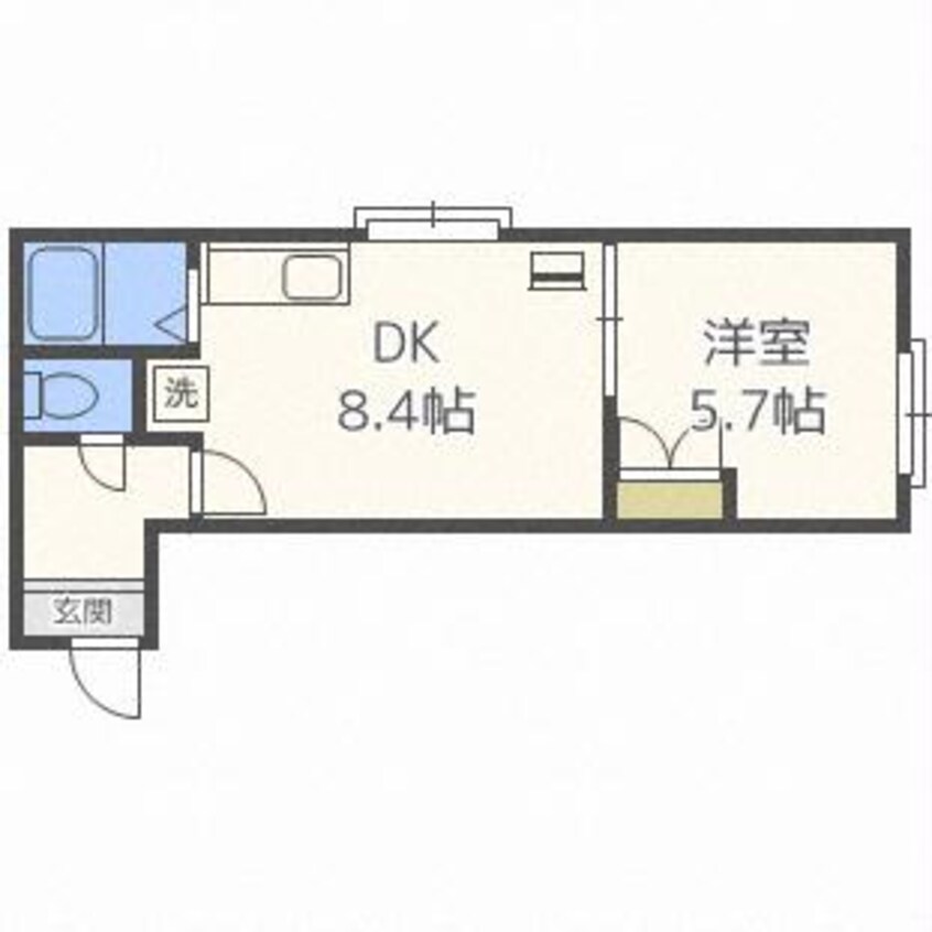 間取図 サンスクエア北15条