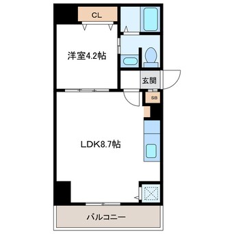 間取図 LEE北9条