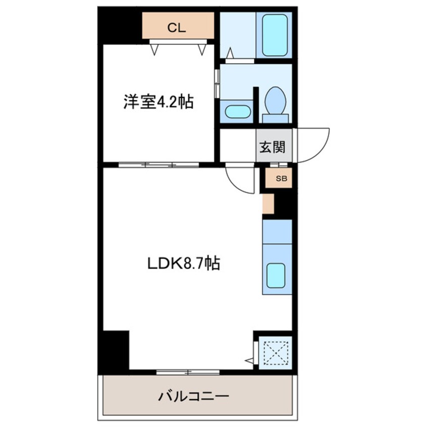 間取図 LEE北9条