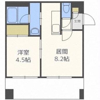 間取図 スカイパレスN18