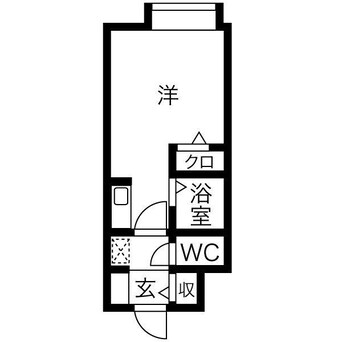 間取図 ファーロックコートK18