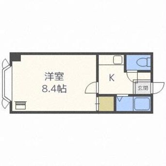 間取図 フロンティアK5