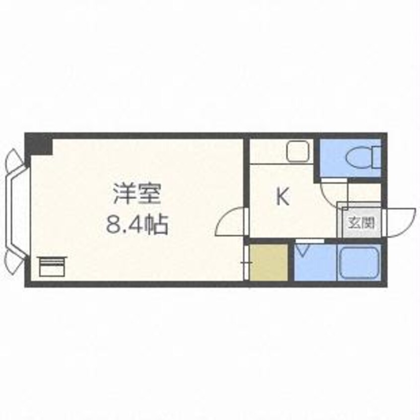 間取図 フロンティアK5